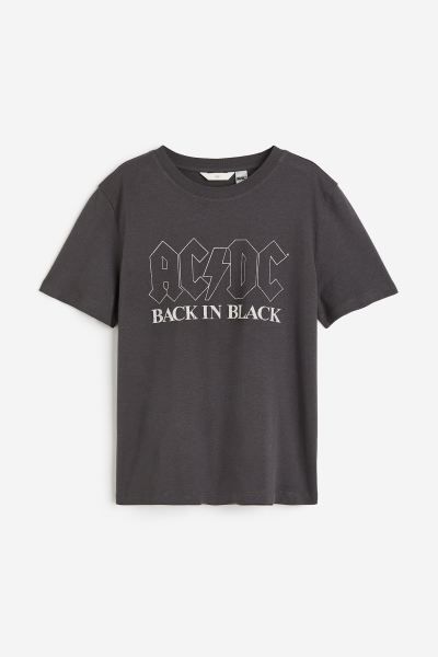 T-shirt with Motif | H&M (US + CA)