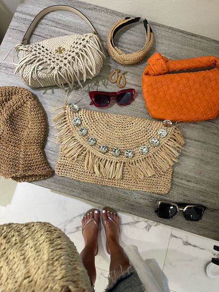 Summer style! ☀️ all the accessories I’m loving for vacation and warm weather 😎

#LTKtravel #LTKSeasonal