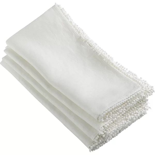 Isla PomPom 20" Napkin (Set of 4) | Wayfair Professional