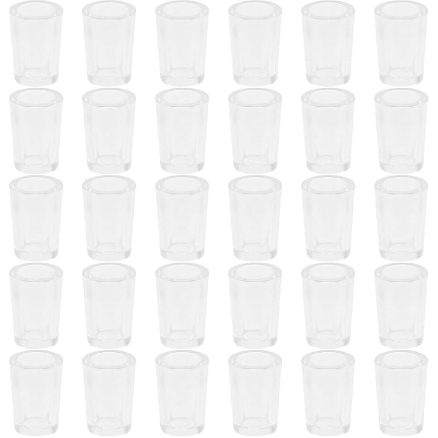 Miniature Cups 30Pcs 1/12 Miniature Drinking Glasses Plastic Cup Tumbler Mini Drinking Glasses Wa... | Amazon (US)
