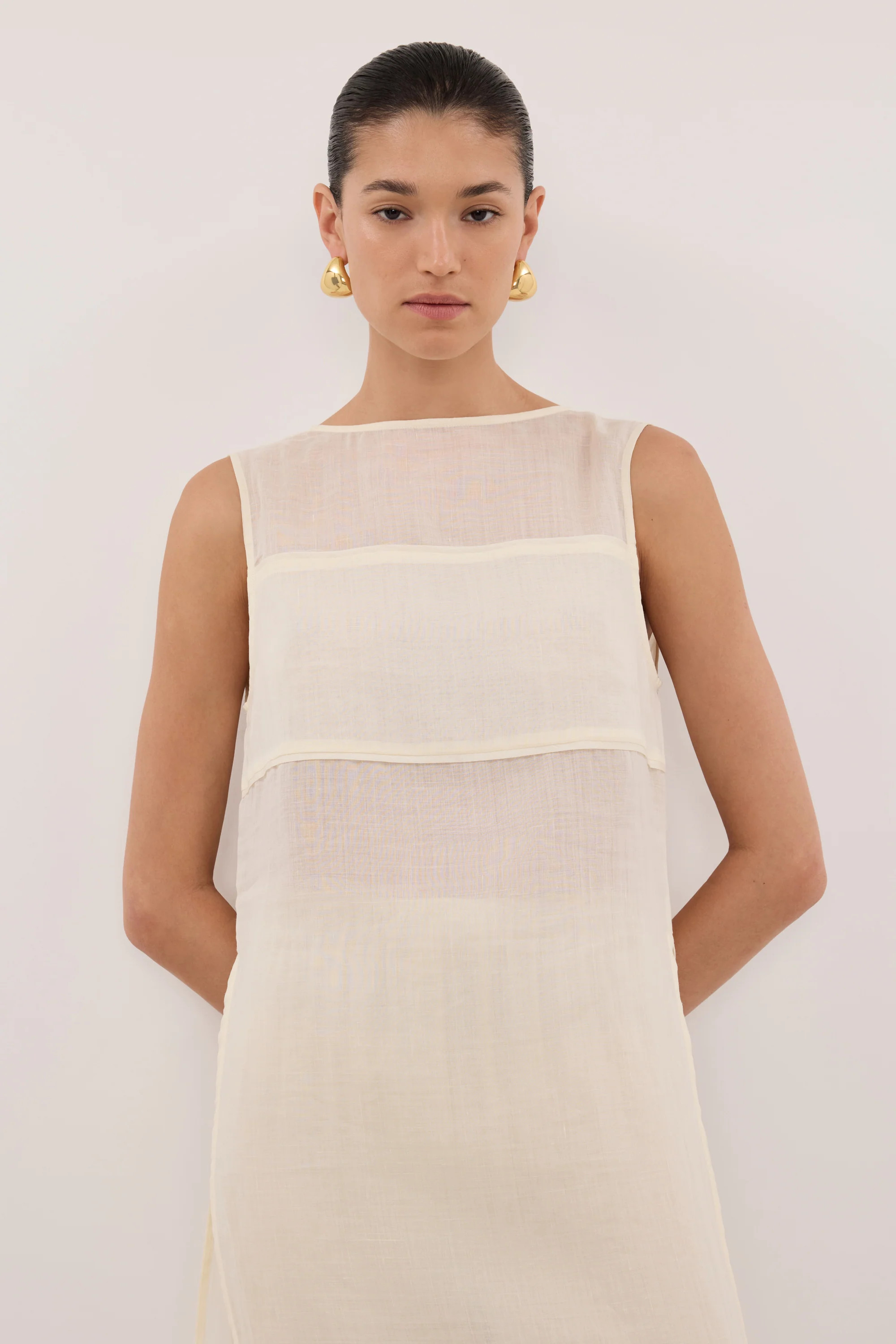 KAI STRAW RAMIE TUNIC TOP | DISSH