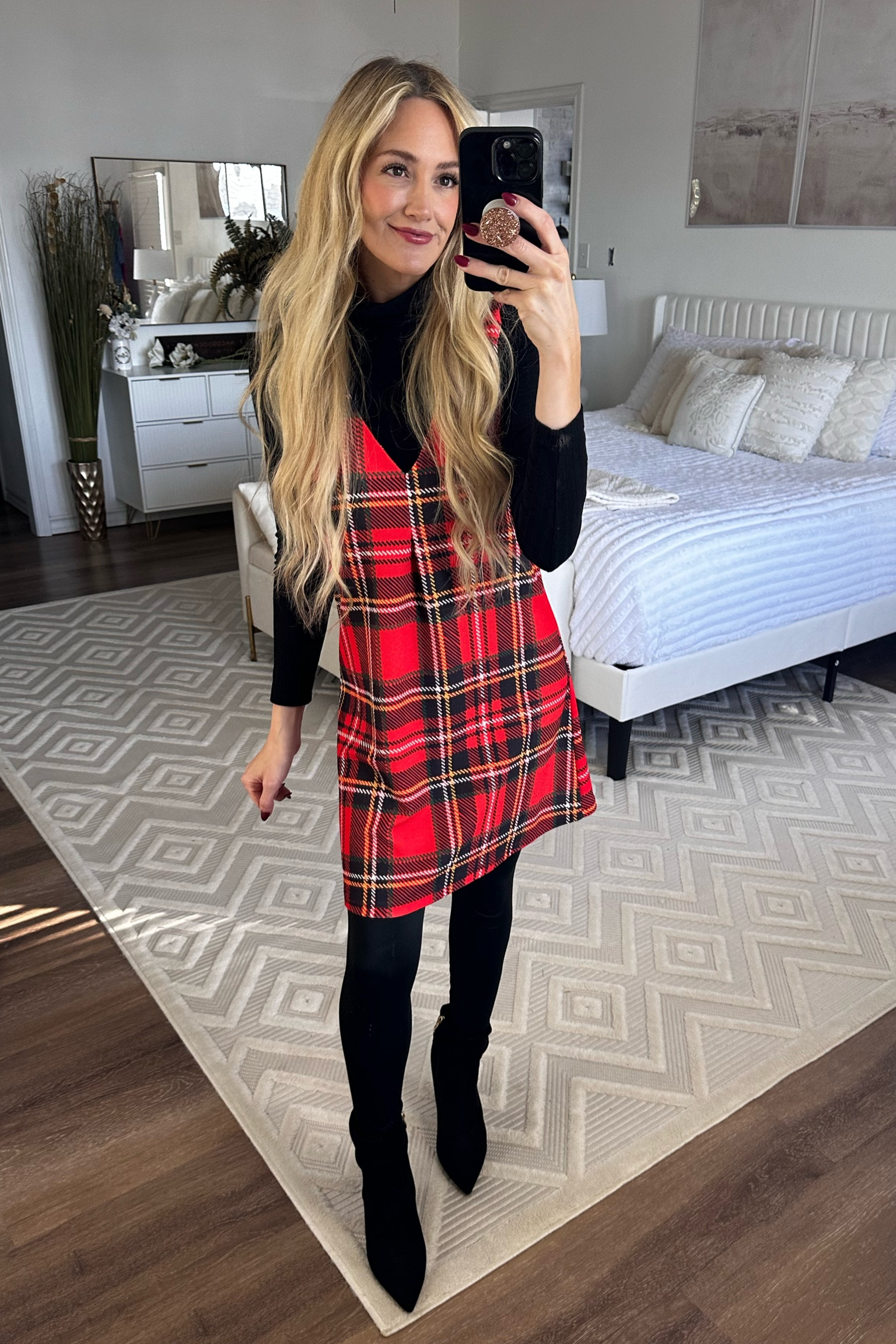  Christmas dress under $10!! Whatttt 😱😱 So festive and cute! Pair it wil a black turtle neck underneath ❤️

#LTKGiftGuide #LTKSeasonal #LTKSaleAlert