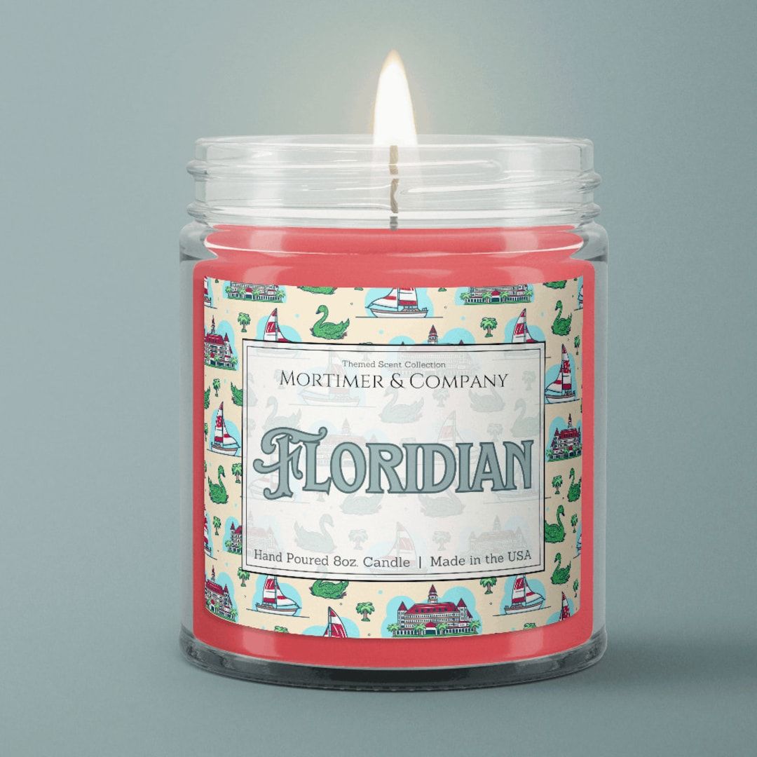 FLORIDIAN Disney Candle Disney World Grand Floridian Resort Inspired Disney Home Decor Disney Sce... | Etsy (US)
