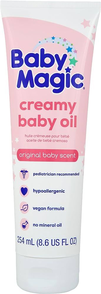 Baby Magic Creamy Baby Oil, 8.6 oz | Amazon (US)