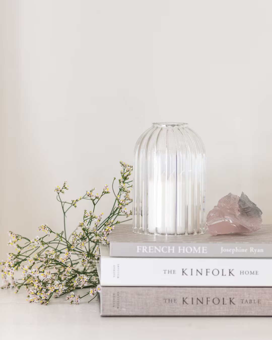 Hand Blown Glass Aston Candle Holder Photophore Candleholder Premium Borosilicate Top Opening Woo... | Etsy (US)