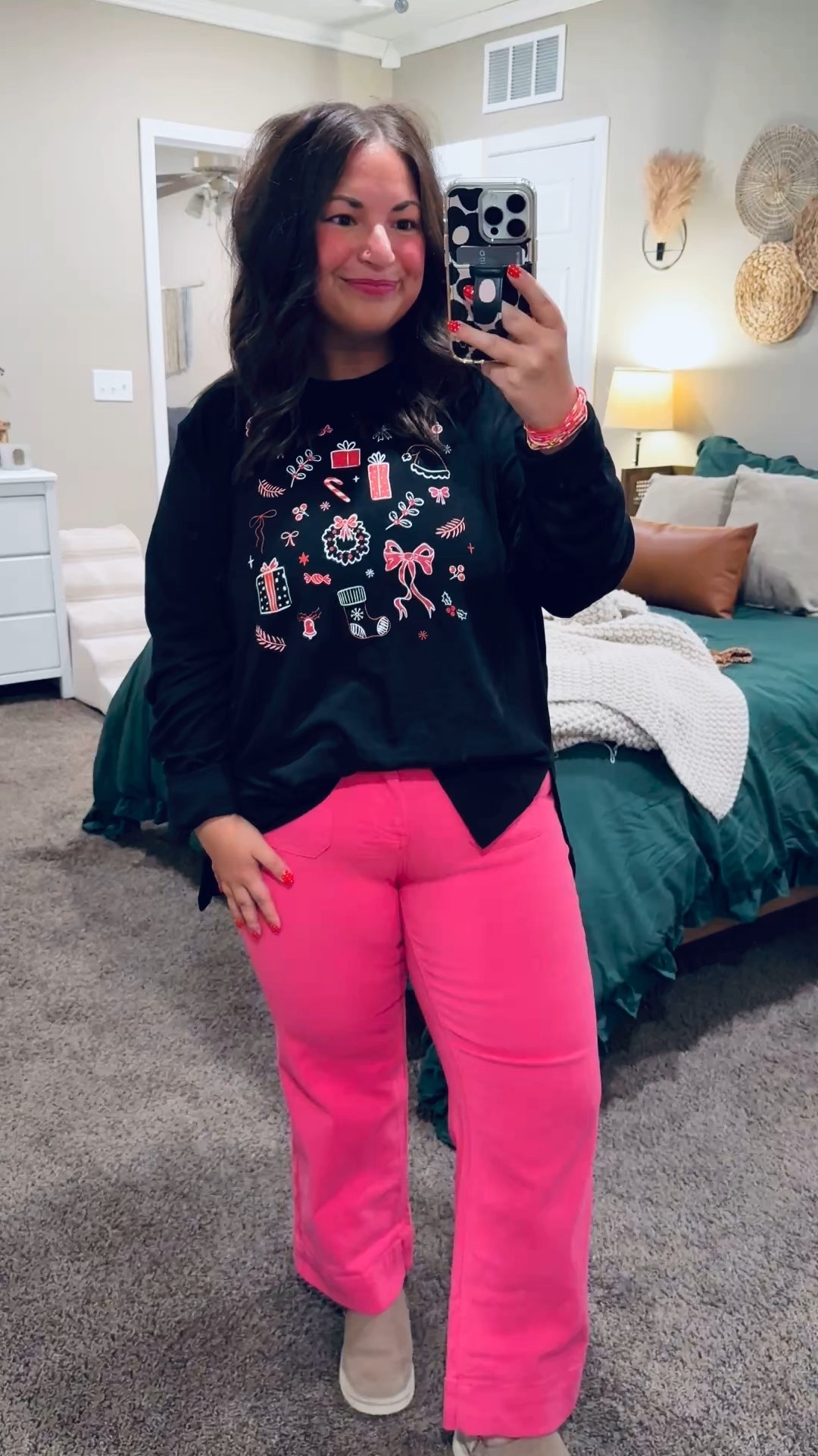 ✨ Bringing all the bright + merry vibes to the classroom! This colorful Christmas outfit is the perfect way to keep the holiday spirit going. 🎄
slip on shoes: fit oversized // wearing a kids 2 (linking adult size below)
jeans: fit true to size // wearing a large
long sleeve: fits true to size // wearing an XL 

 

#LTKHoliday #LTKootd #LTKSeasonal