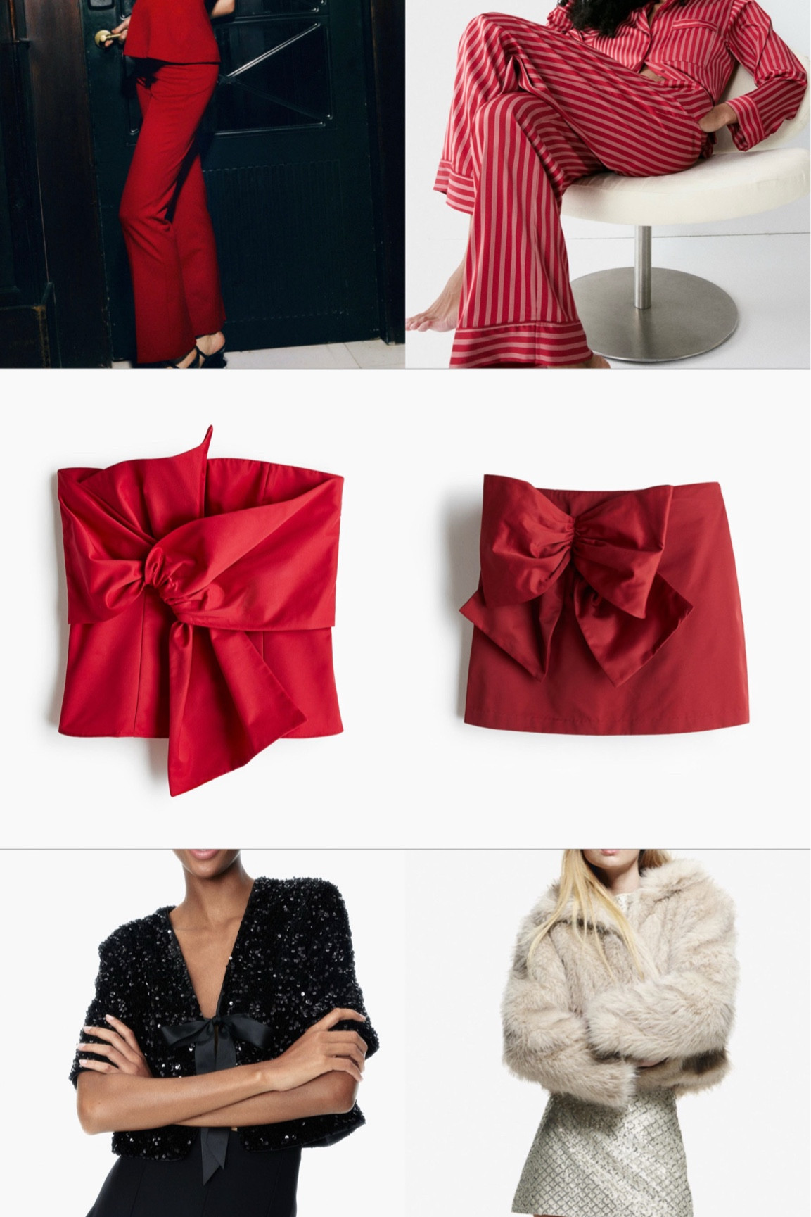 H&M Christmas party outfit ideas 