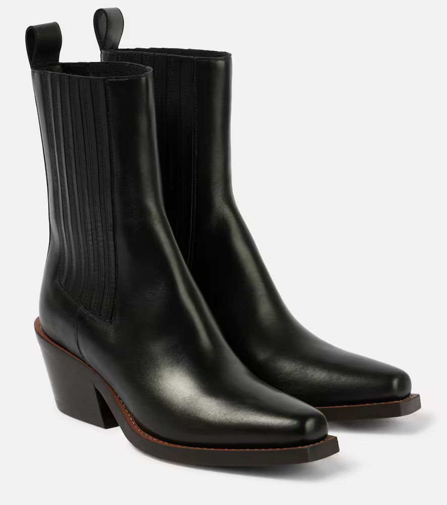 Dorothee Schumacher Western Touch leather Chelsea boots | Mytheresa (US/CA)