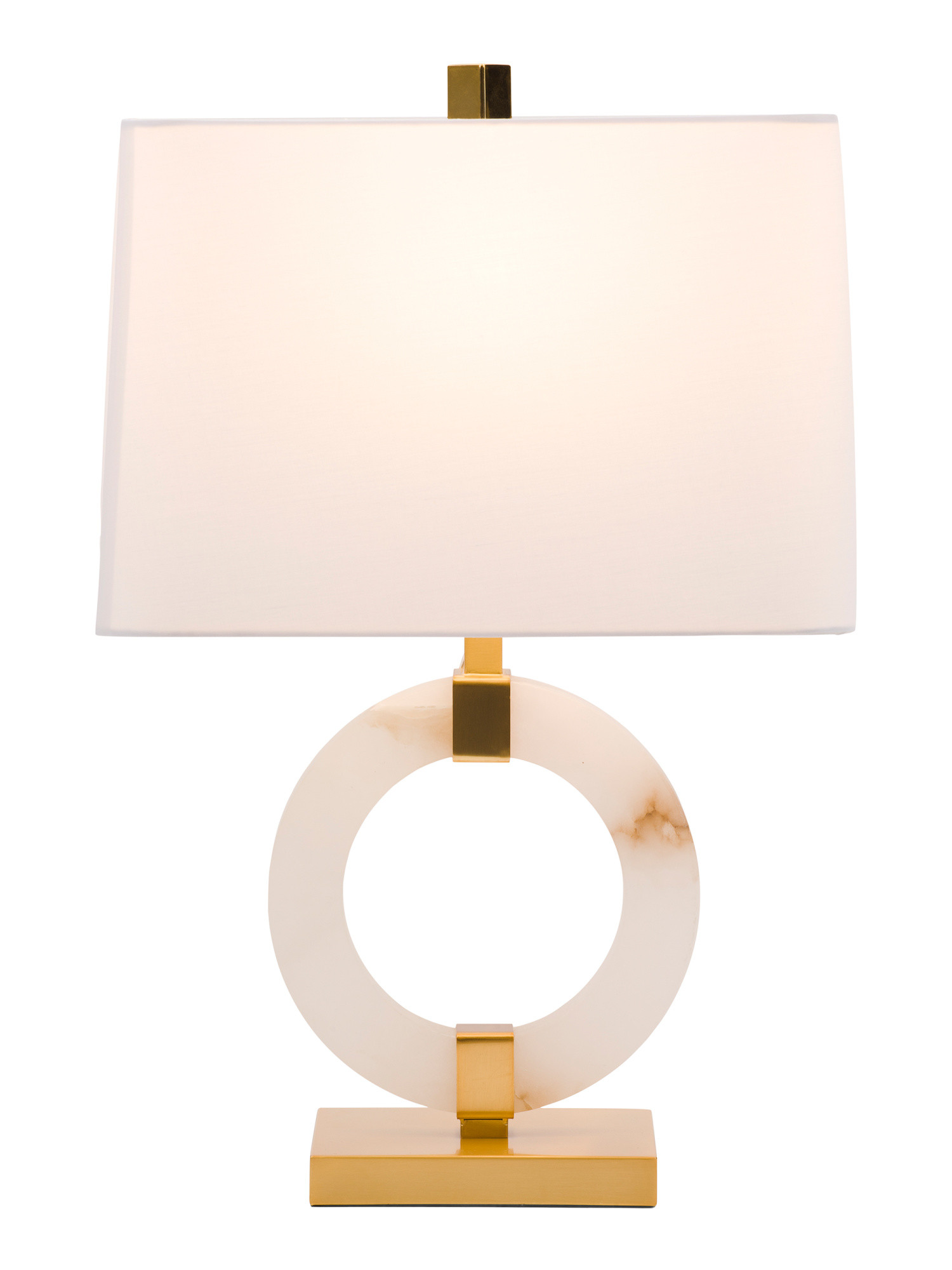 23.25in Alabaster Table Lamp | Marshalls