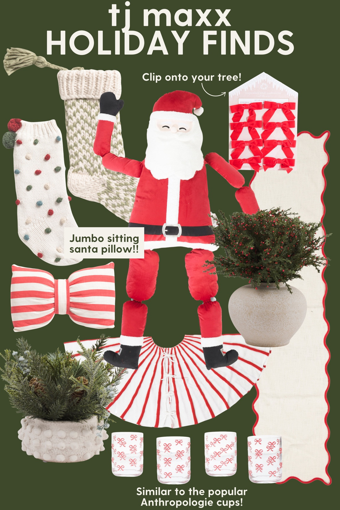 tj maxx holiday finds! 

#tjmaxx #christmas #home #homedecor 

#LTKHome #LTKSeasonal #LTKHoliday