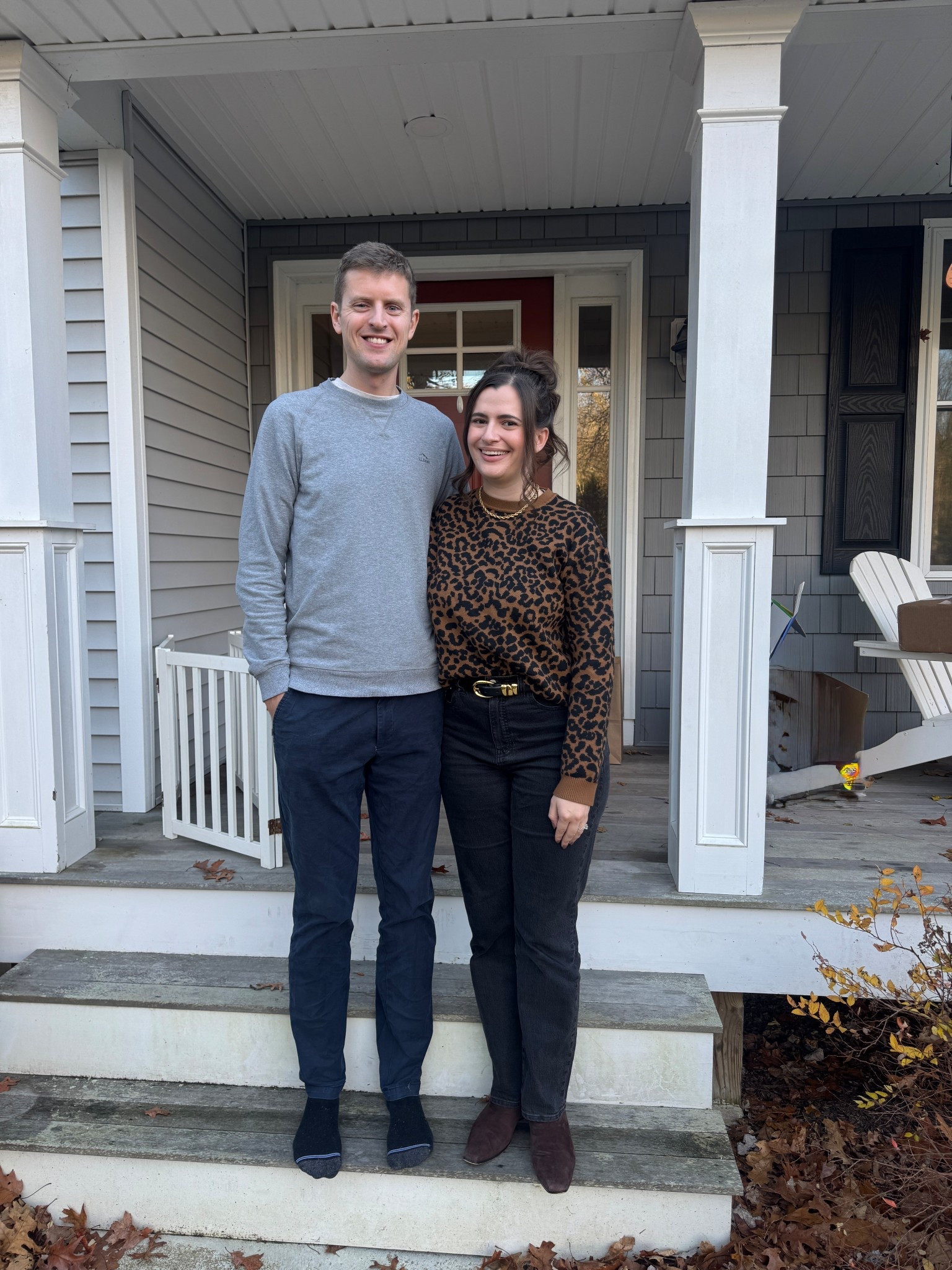 What I wore to Thanksgiving this year! Loving this leopard sweater from Mango that is on sale for black Friday and paired with some jeans from Madewell and my chocolate brown boots from Steve Madden boots


#LTKFindsUnder100 #LTKCyberWeek #LTKHoliday