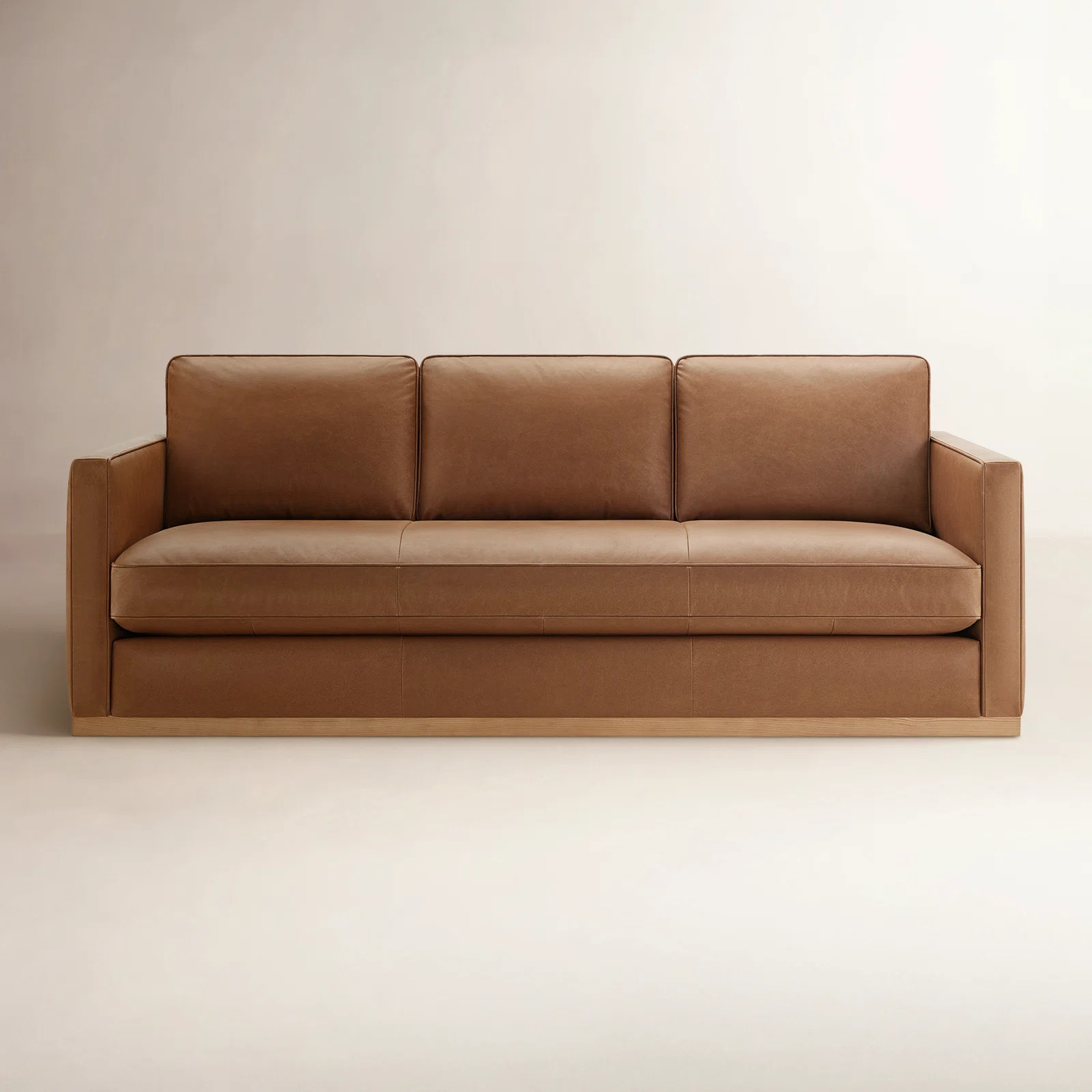 Bobbi 87'' Genuine Leather Upholstered SofaByJoss & Main4.3Rated 4.3 out of 5 stars.11 Reviews | Wayfair North America