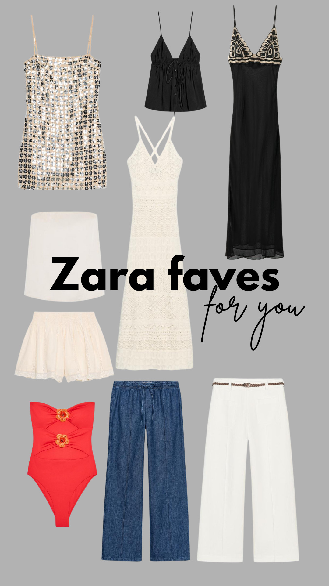 Zara weekly faves for you ✨

Summer, Outfit idea, Swimsuit, Denim trousers, Shorts, Dresses, Summer dresses, Bandeau top  

 #LTKuk #LTKsummer #LTKstyletip