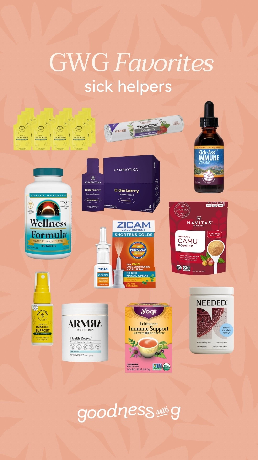 products I love & swear by to get through sick season🤧