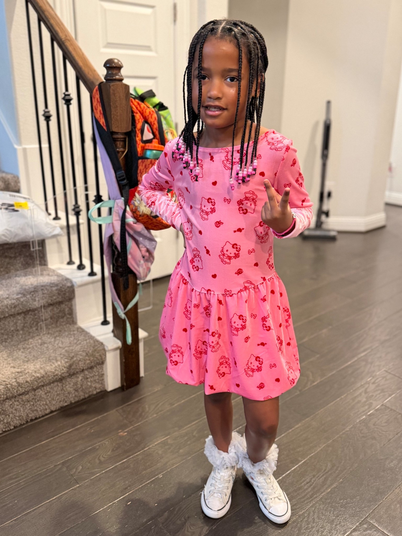 Hello Kitty dress 

Camila is wearing the size 7/8

#LTKValentine #LTKKids