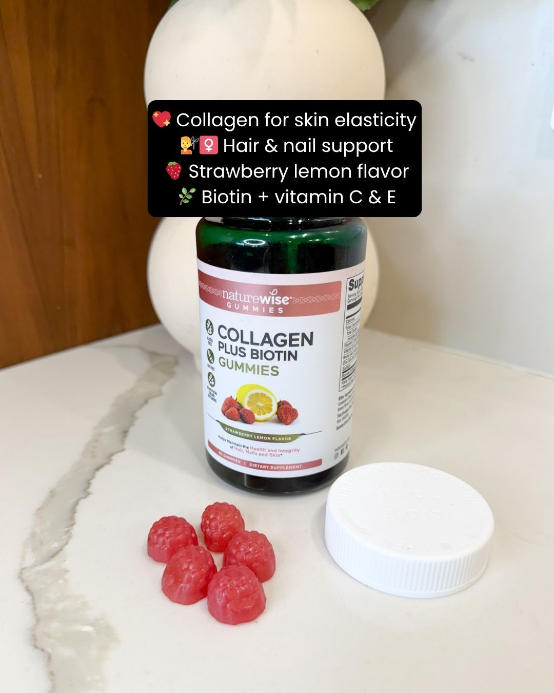 Support your glow from the inside out ✨💖 with these hydrolyzed collagen gummies! Formulated to help support skin elasticity, hair strength, and healthy-looking nails, they make beauty care feel easy and enjoyable 🌿🍓. Perfect for your daily self-care routine when you want a simple, tasty way to stay consistent 👀✨. Trust me, this is one beauty essential you’ll actually look forward to taking 💕

#collagen #collagengummies #beautyfromwithin #skincareessentials #beautyroutine #selfcare #healthylifestyle #beautygoals #hairskinandnails #glowup #wellnessessentials #supplements #healthyhabits #nutrition #radiantskin #dailyessentials #lifestyleupgrade #ltkbeauty #ltkfinds #musthave #beautyinspo #wellnessroutine 

 