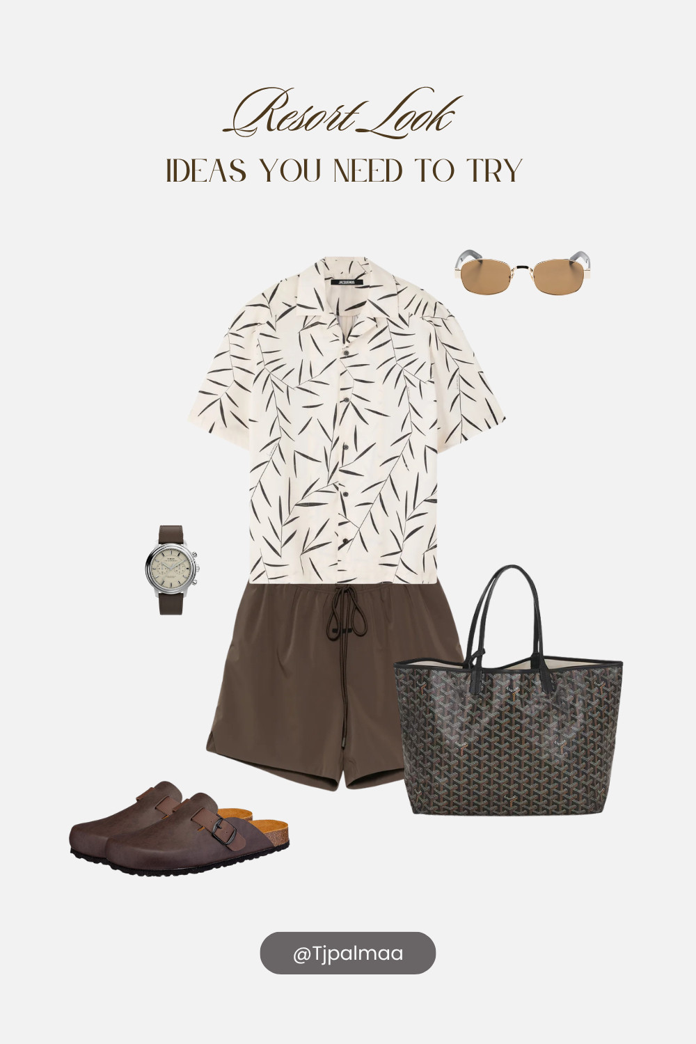 Your resort wardrobe starts with timeless staples. 🌴 Lightweight prints, tailored swim shorts, elevated accessories, and effortless neutrals—everything you need for days by the beach and evenings by the water. 

 #LTKgrwm #LTKootd #LTKMens