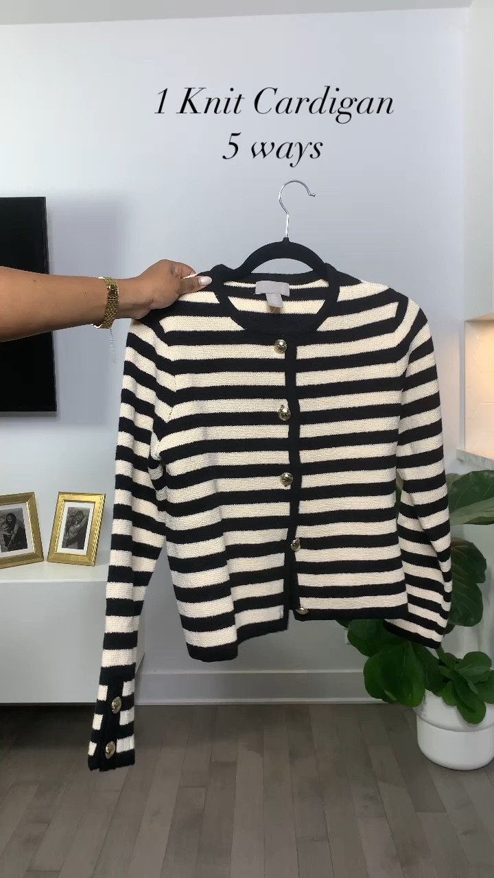 1 knit cardigan 5 ways 



#LTKstyletip #LTKworkwear #LTKfindsunder100