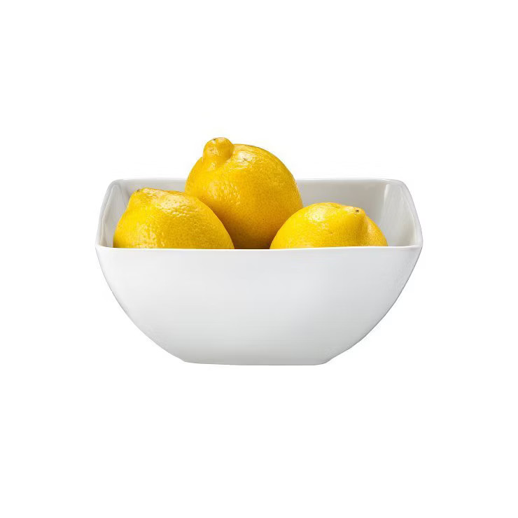 24oz Porcelain Square Bowl White - Threshold™ | Target