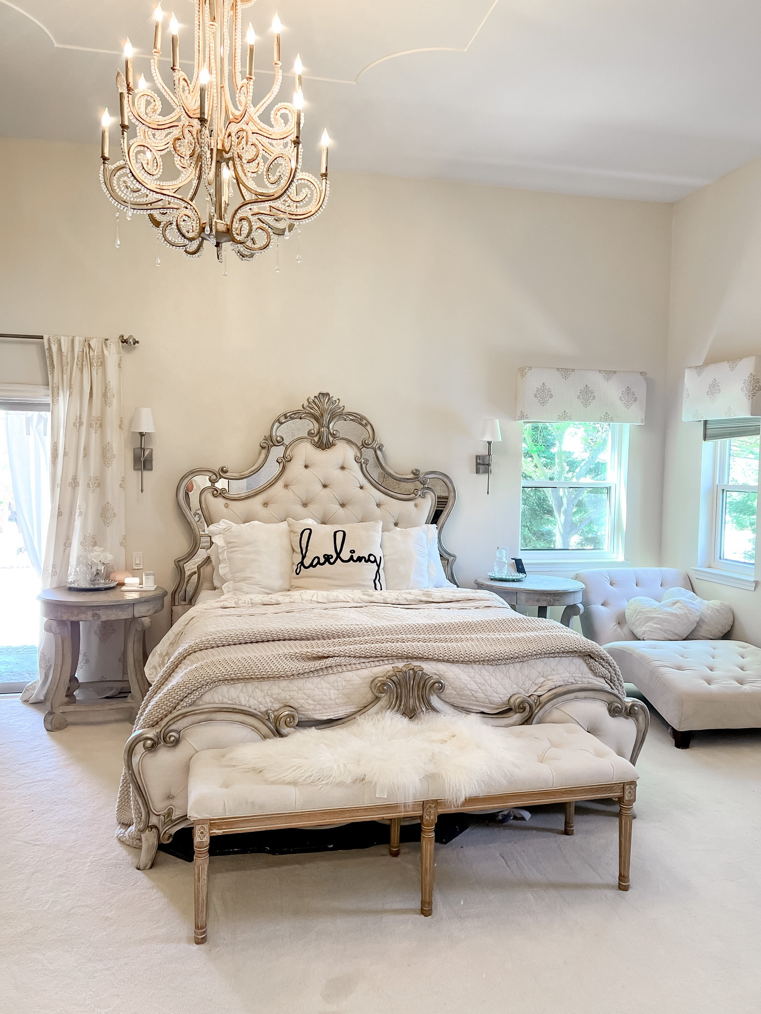 Modern French Bedroom Decor