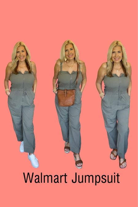 I am in love with this jumpsuit!! I absolutely loved styling this 3 different ways! Runnnn! Because I don’t think this will last long! 

#LTKVideo #LTKsalealert #LTKmidsize