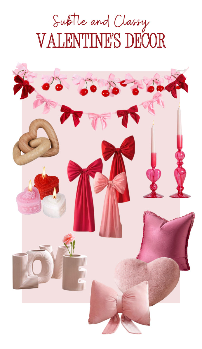 Take your decor game to the next level with these chic and elegant Valentine's day pieces. Perfect for creating a romantic atmosphere! 

 #LTKSeasonal #LTKHome #LTKSaleAlert