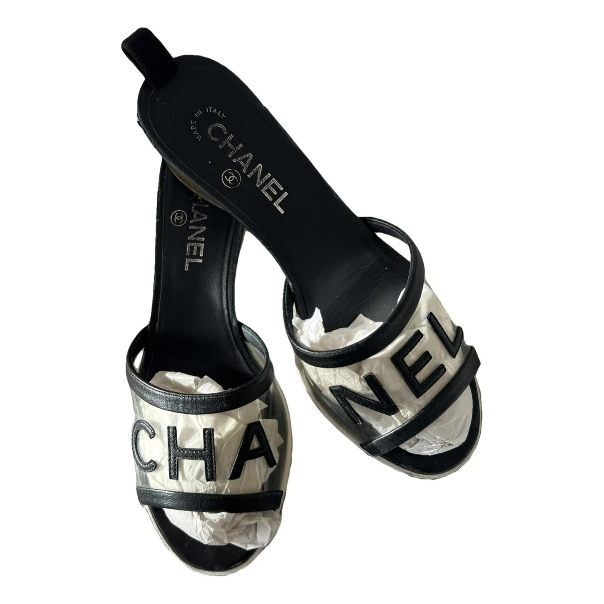Chanel Leather mules | Vestiaire Collective (Global)