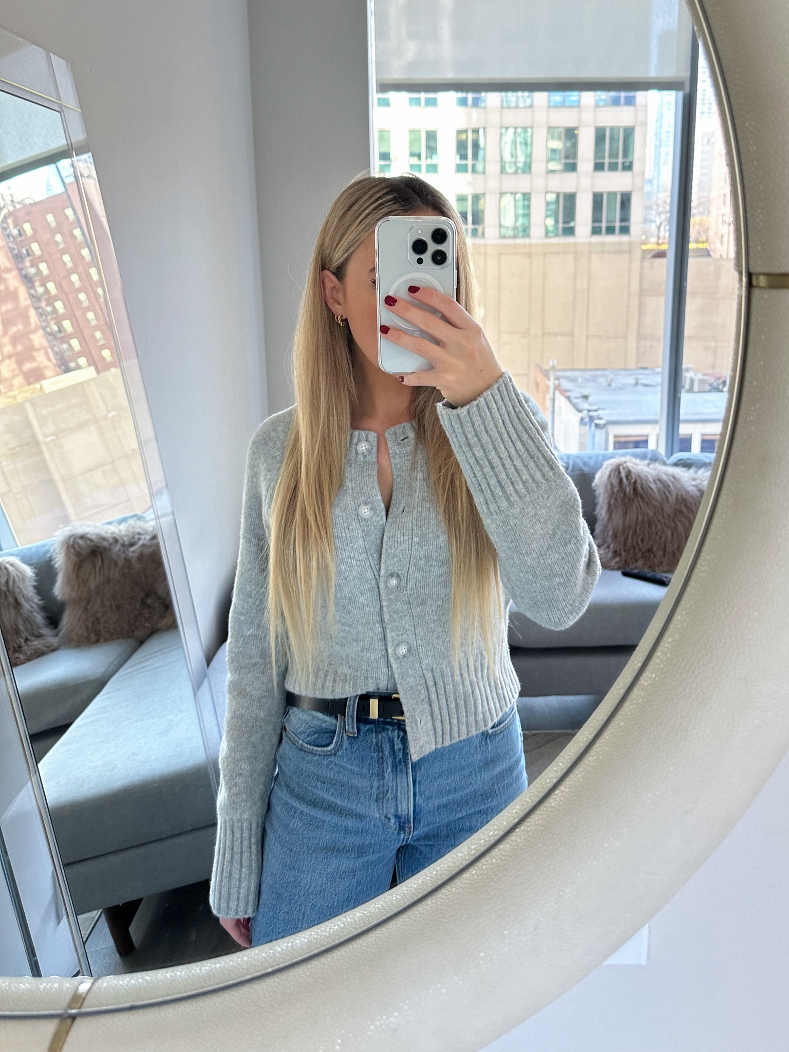 high waisted jeans
petite pants
cardigan
jeans and sweater outfit 
#LTKCyberWeek #LTKsalealert

#LTKFindsUnder100 #LTKWorkwear #LTKSeasonal