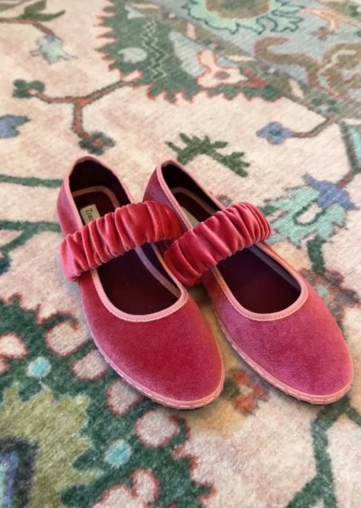 women’s shoes, mary jane flats, velvet flats, trendy shoes, cute casual shoes, shoe essentials, pink ballet shoes, chic style 

#LTKSeasonal #LTKootd