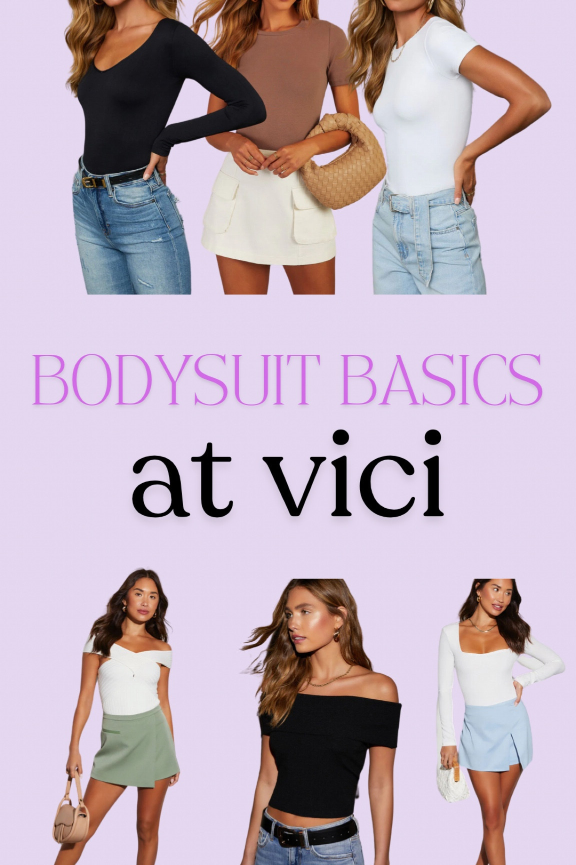 Bodysuit basics! Closet staples!

#LTKFindsUnder100 #LTKFindsUnder50 #LTKxVICI