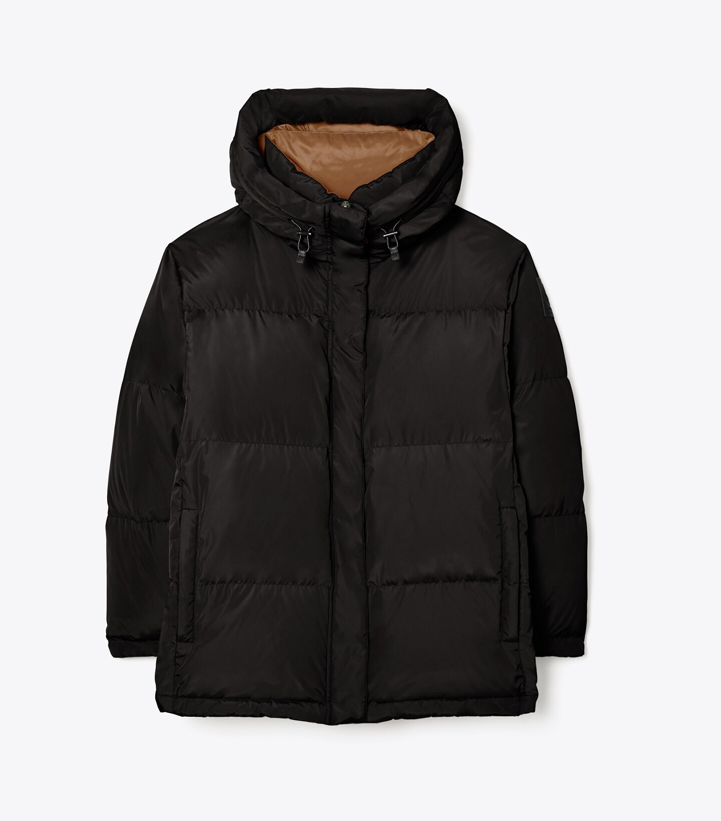OVERSIZED HOODED DOWN JACKET | Tory Burch (US)