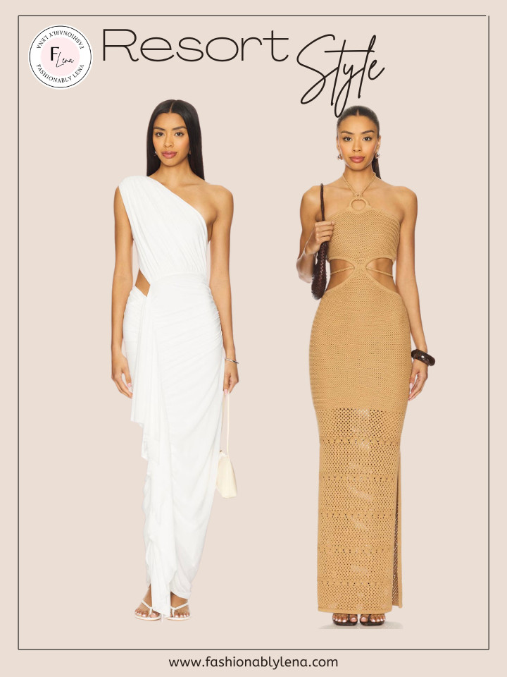 Resort Style in Neutrals by Revolve is one of my favorites. Loving the fit and the chic style. Vacation Style, Resort Wear, Beach Wear, Summer Dress, Summer Style. 

 #LTKMothersDay #LTKSeasonal