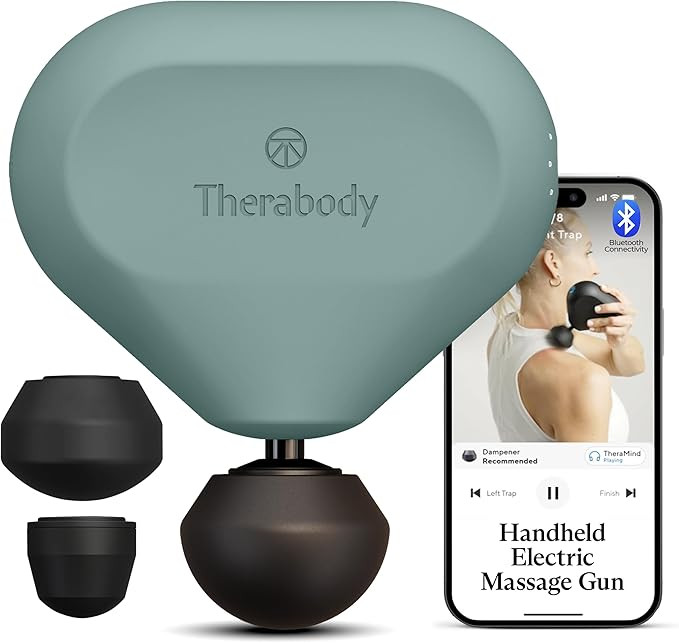 TheraGun Mini (2nd Generation) by Therabody - Handheld Electric Massage Gun - Compact Deep Tissue... | Amazon (US)