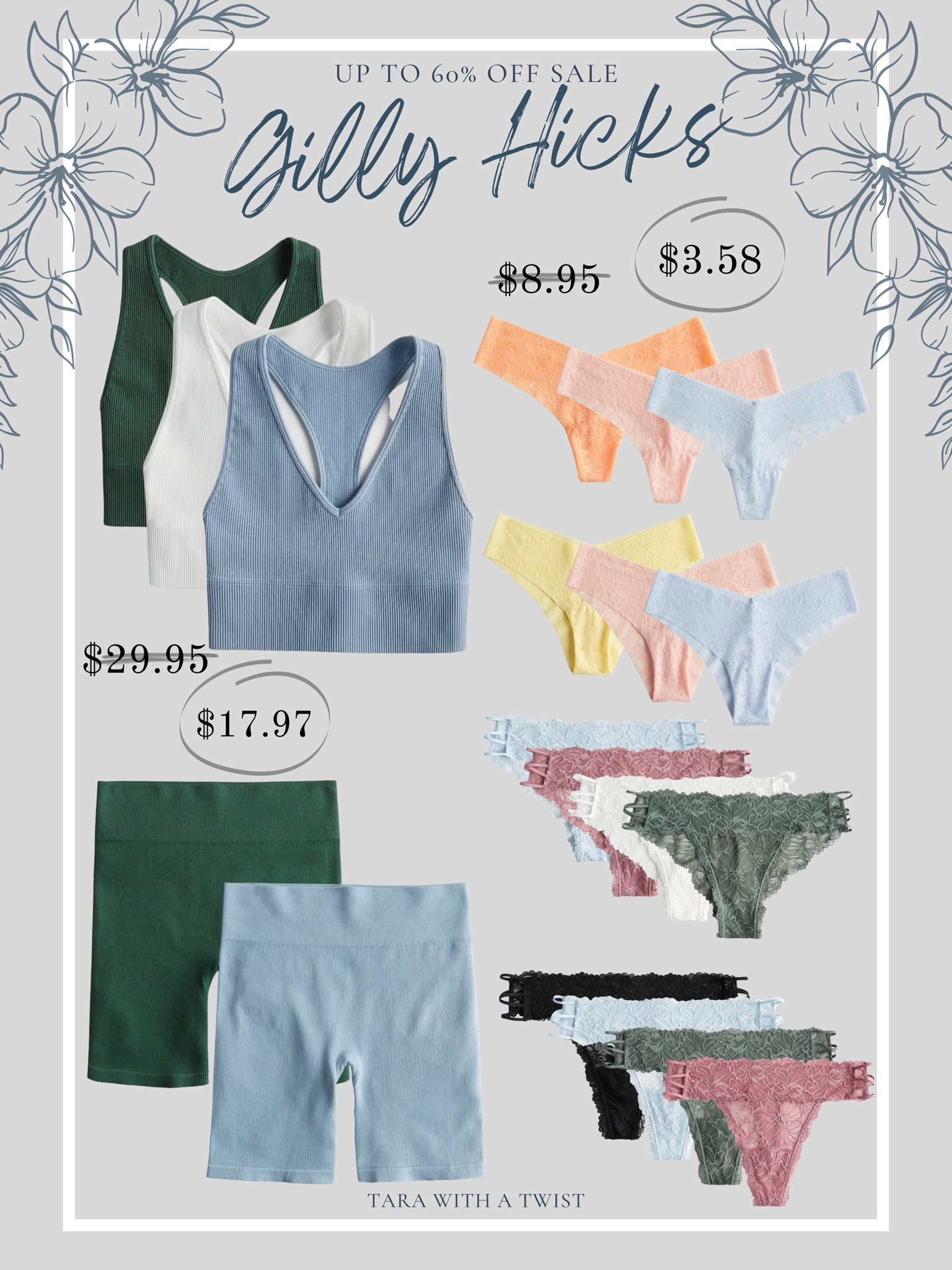 Gilly Hicks, Intimates & Sleepwear, Gilly Hicks Lace Strappy Cheeky  Underwear