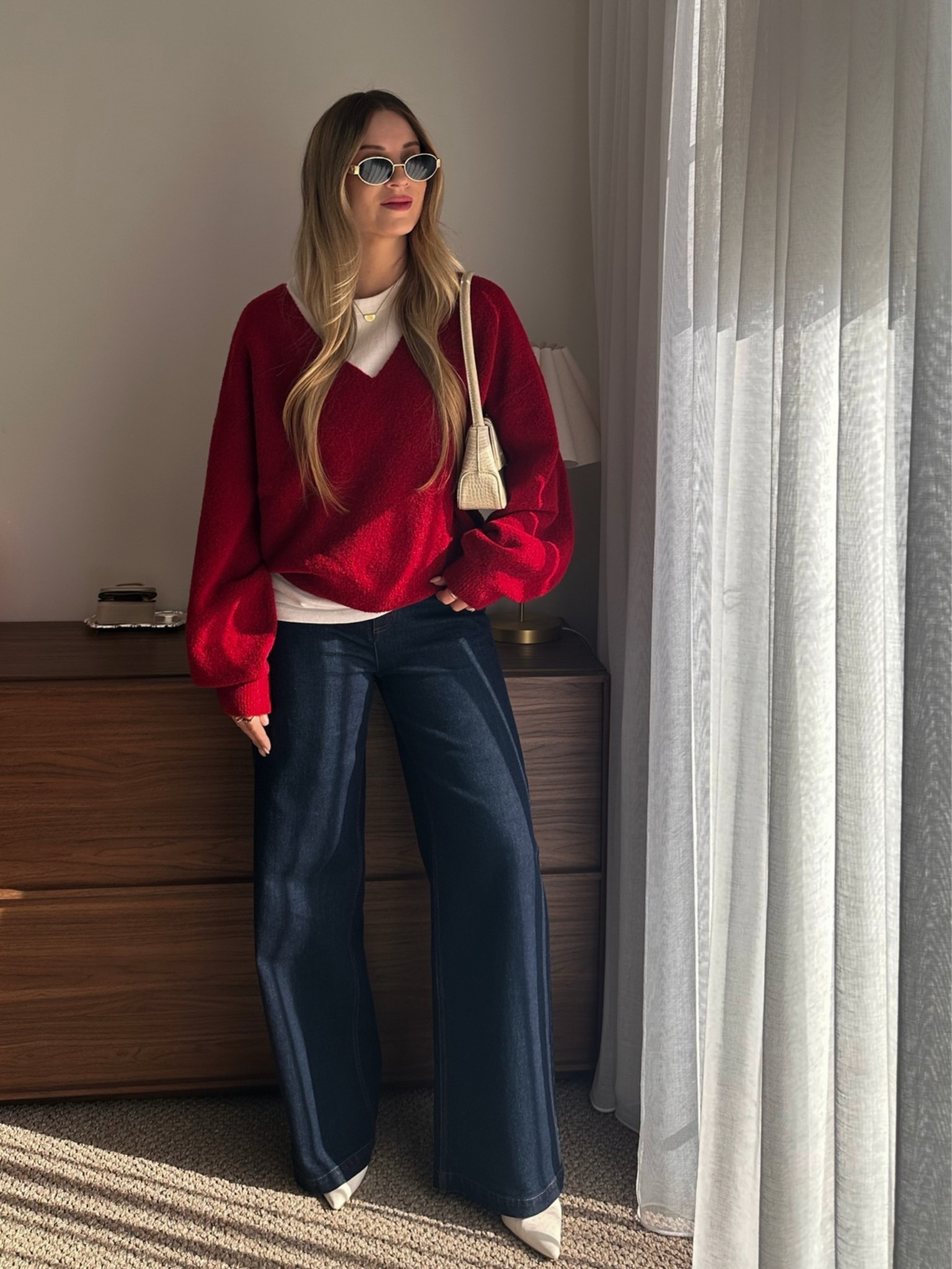 My favourite way to style a red knit for winter ❤️ layering and with indigo denim jeans 

Andy pull over in red - size small 
Jeans - size medium
(Use the code ISABELLAWEARS10 on the idas website for a discount🫶🏼)

#LTKaustralia #LTKwinter #LTKjeans