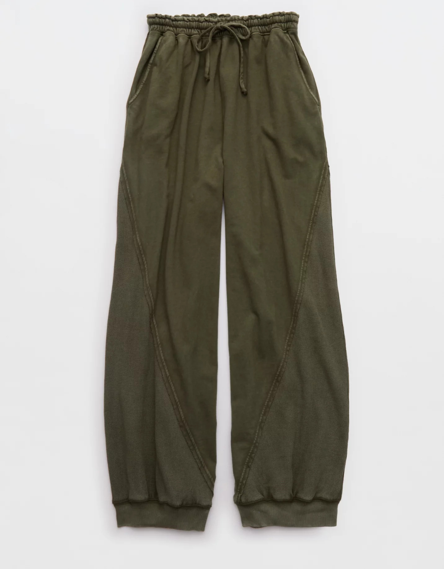 New + Matching Set Aerie Unwind Waffle Jogger | American Eagle Outfitters (US & CA)