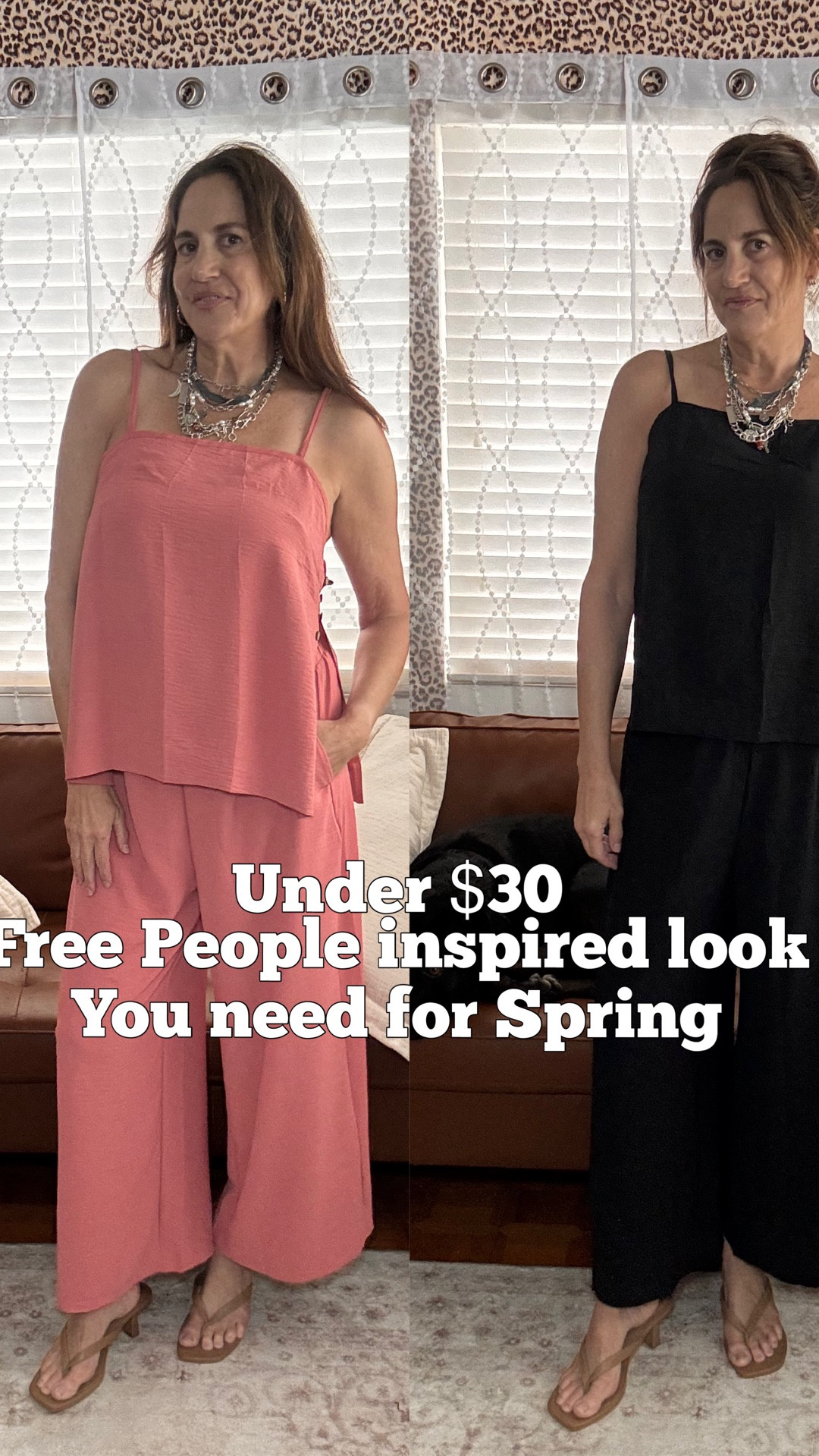 Wearing a Large in both sets-tts


#LTKootd #LTKOver40 #LTKSaleAlert