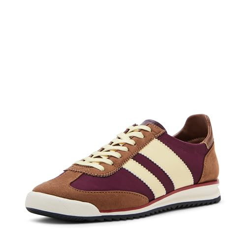 Madden Girl Women's Jumper Sneaker, Burgundy/Brown, 5.5 | Amazon (US)