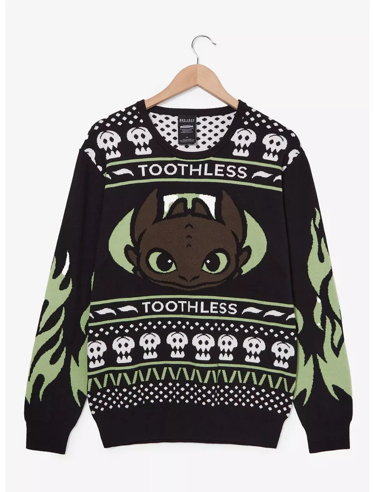 DreamWorks How to Train Your Dragon Toothless Holiday Sweater — BoxLunch Exclusive | BoxLunch