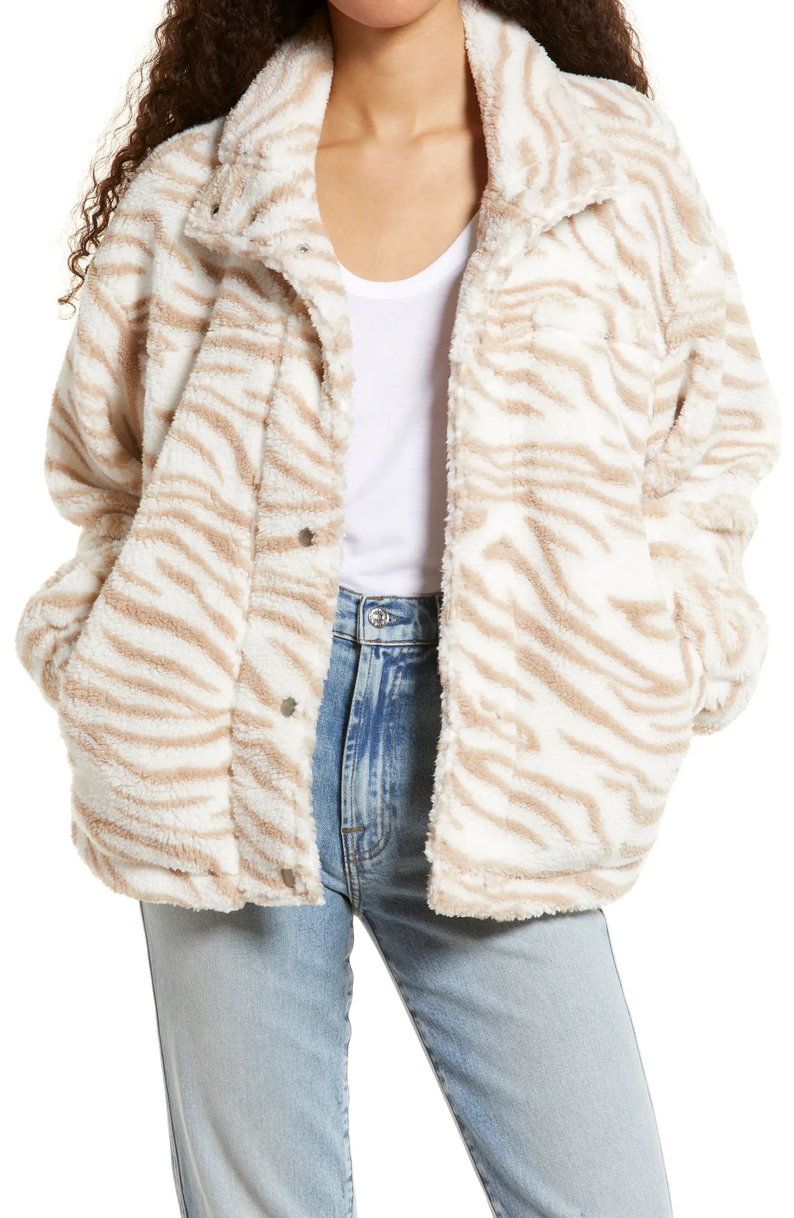 Thread & Supply High Pile Fleece Jacket | Nordstrom | Nordstrom