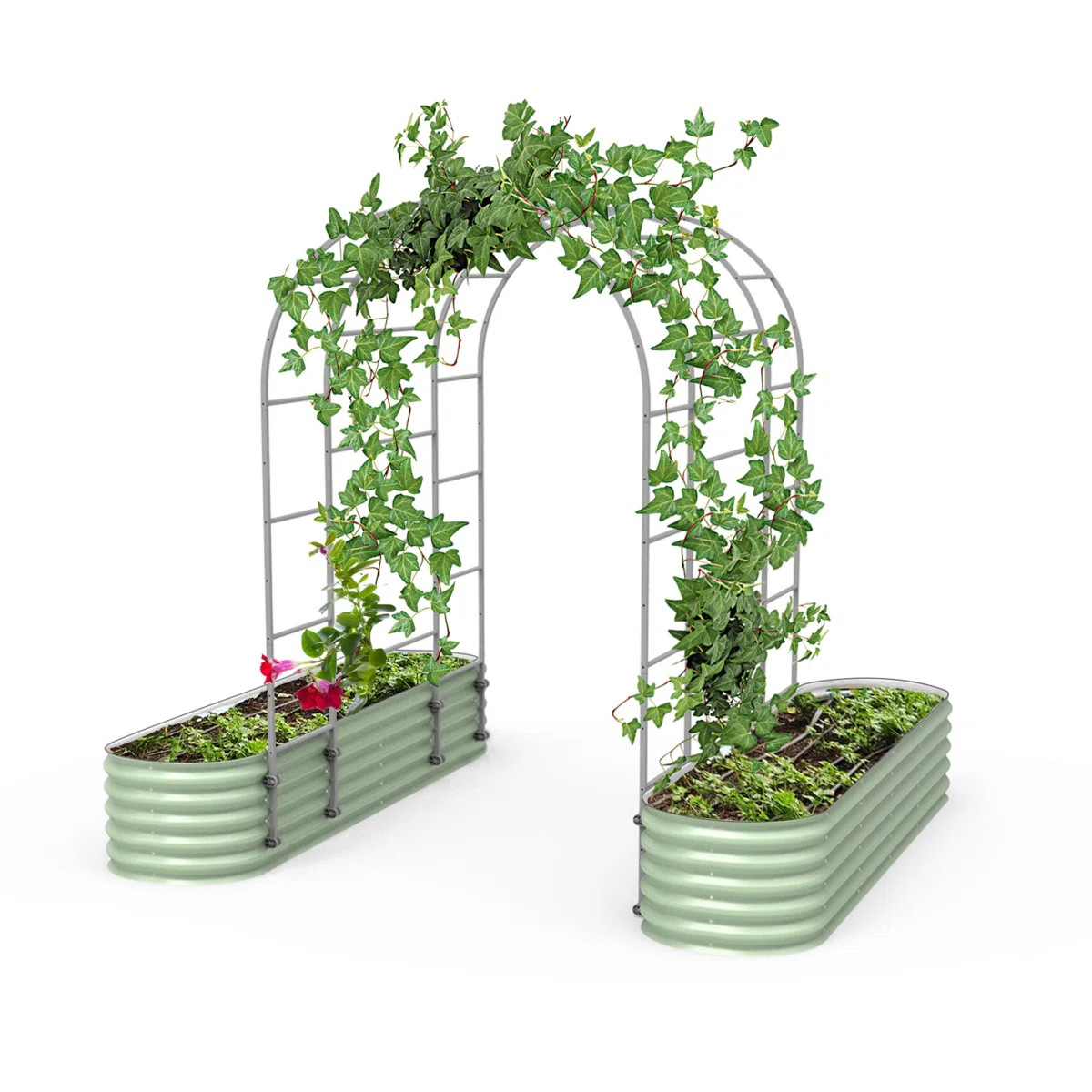 Add Ons 90'' H x 54'' W Arched Trellis | Wayfair North America