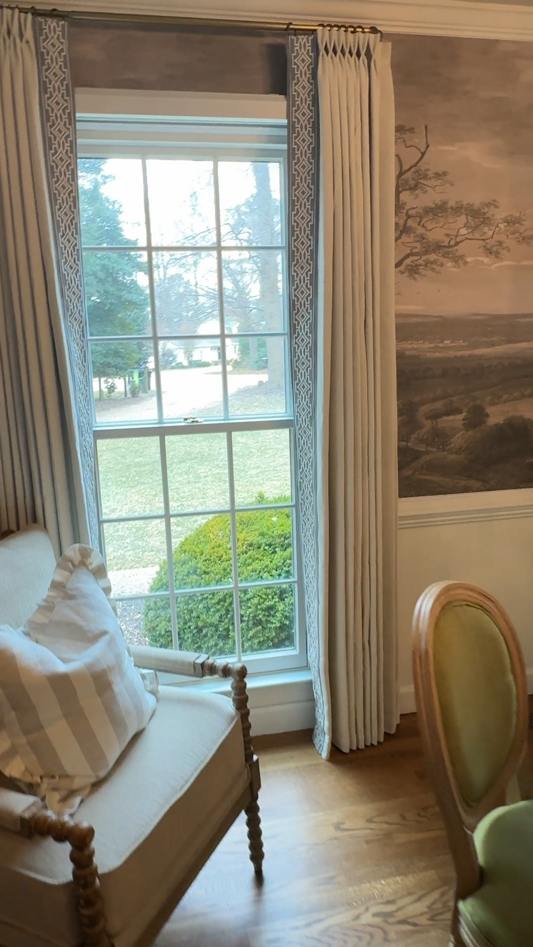 We recently upgraded our dining room with these beautiful curtains from Wayfair, and I’m in love! The pinch pleats give them that tailored, custom look, and the trim tape adds just enough detail without competing with the mural wallpaper.  

The fabric has a beautiful drape, which always makes a difference in how luxurious curtains feel.

And while they’re technically blackout (which would make them perfect for a bedroom), I actually love them here in the dining room. They add warmth, help frame the windows, and bring a sense of coziness.

It’s one of those upgrades that feels high-end but was incredibly easy to source. Wayfair truly makes it simple to find pieces that elevate a room without a full renovation.

I’m linking these curtains and more Wayfair finds for living rooms, dining rooms, and more below! 
#ad #Wayfair @wayfair #wayfairpartner 

#LTKHome