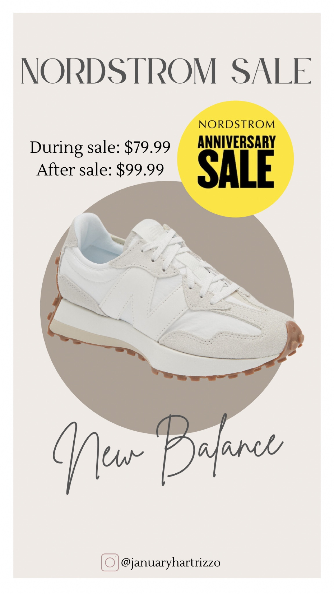 These New Balance white sneakers are one of the items in my Nordstrom Anniversary Sale cart. 🛒

Nsale • summer outfit • atheleisure shoes • activewear • anniversary sale 

#LTKShoeCrush #LTKSummerSales #LTKxNSale