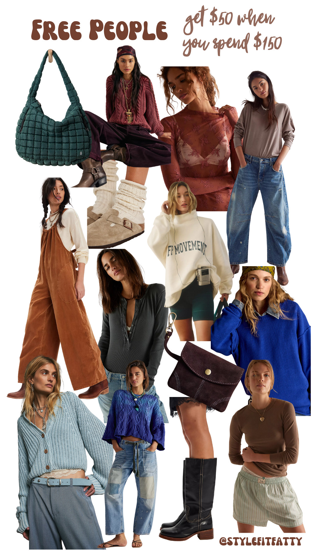 Get $50 when you spend $150! Love all the fall colors :) #freepeople #fallfinds #freepeoplesale 

 #LTKSeasonal #LTKSaleAlert #LTKStyleTip
