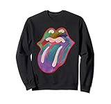 The Rolling Stones Colors Tongue Sweatshirt Sweatshirt | Amazon (US)