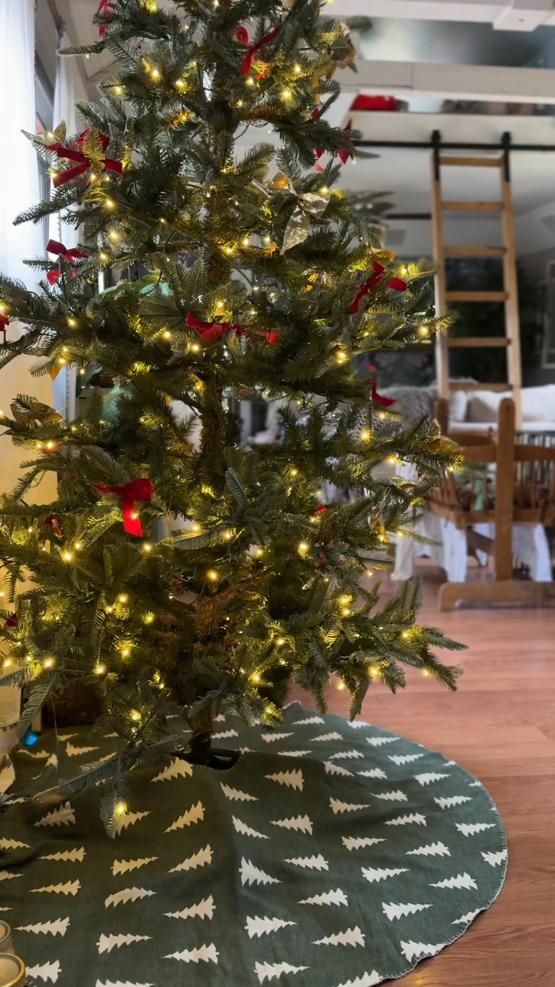 November is here and that means Christmas decorating! I got the tree out already. This is my favorite tree ever and we’ve used it for several years now. Its lights are built in and have a nice foot pedal for changing the light pattern. It’s super easy and quick to set up and includes a storage bag. Definitely worth the investment and a tree your family can use year after year  

#LTKHome #LTKHoliday #LTKSeasonal