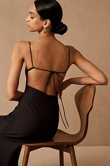 BHLDN Gavin Dress Black | Anthropologie (US)