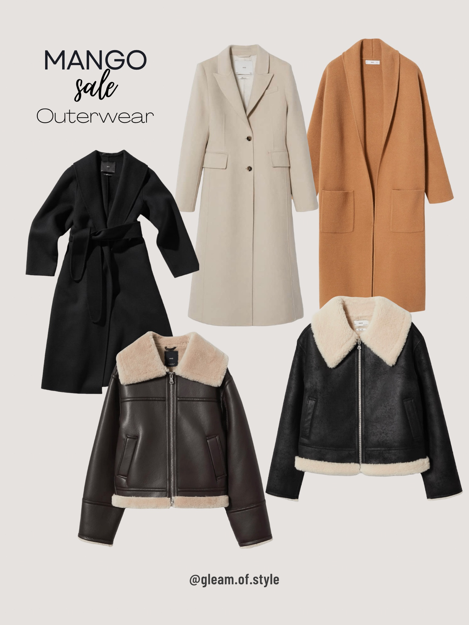 Love these outerwear peaces from Mango.. they look great, and good quality for the price🙌🏻
#coat #cardigan #sherpajacket #mangosale 

#LTKFind #LTKSeasonal #LTKsalealert