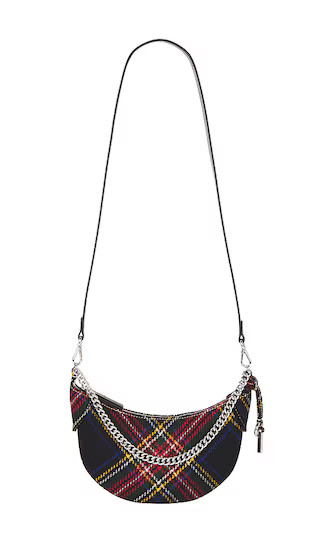 Tartan Crossbody Bag Small in Red & Black Multi | Revolve Clothing (Global)