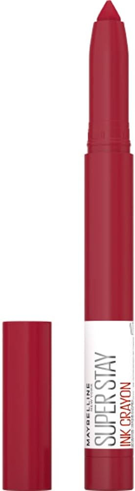 Maybelline New York Maybelline Super Stay Ink Crayon Matte Longwear Lipstick Makeup, Check Yourse... | Amazon (US)